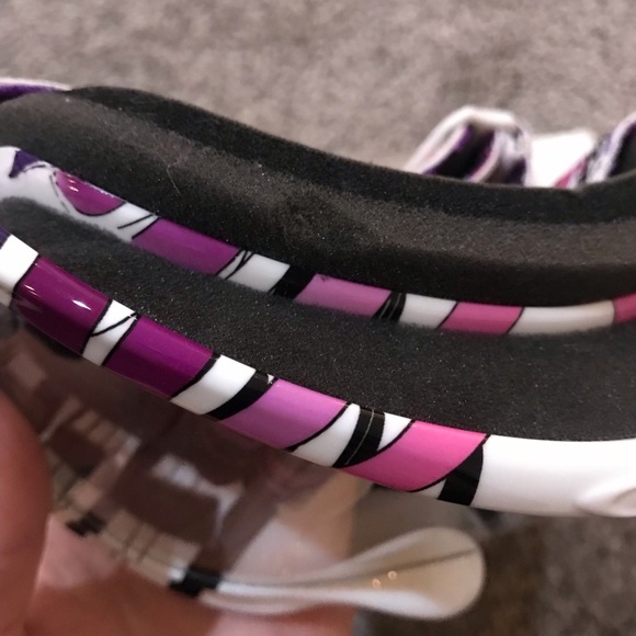 Oakley O-Frame MX Violet Rocker w/ Clear Goggles - Picture 9 of 16